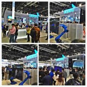 2016infocomm，华光昱能4K光纤线助力小鸟科技添彩