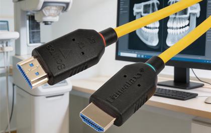 纯光线缆为医疗设备高抗干扰数据传输构建安全体系#DP AOC#HDMI